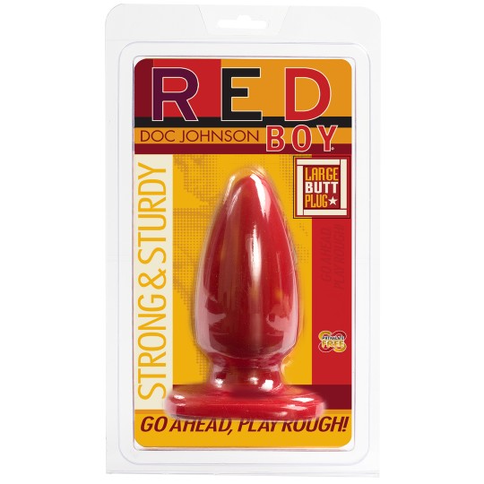 RED BOY - BUTT PLUG - L