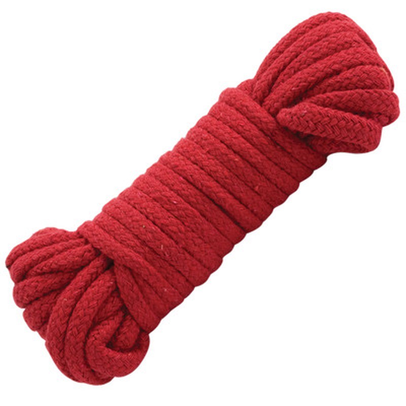 JAPANESE COTTON BONDAGE ROPE - RED