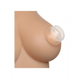 CLEAR PLUNGERS - SILICONE NIPPLE SUCKERS - S