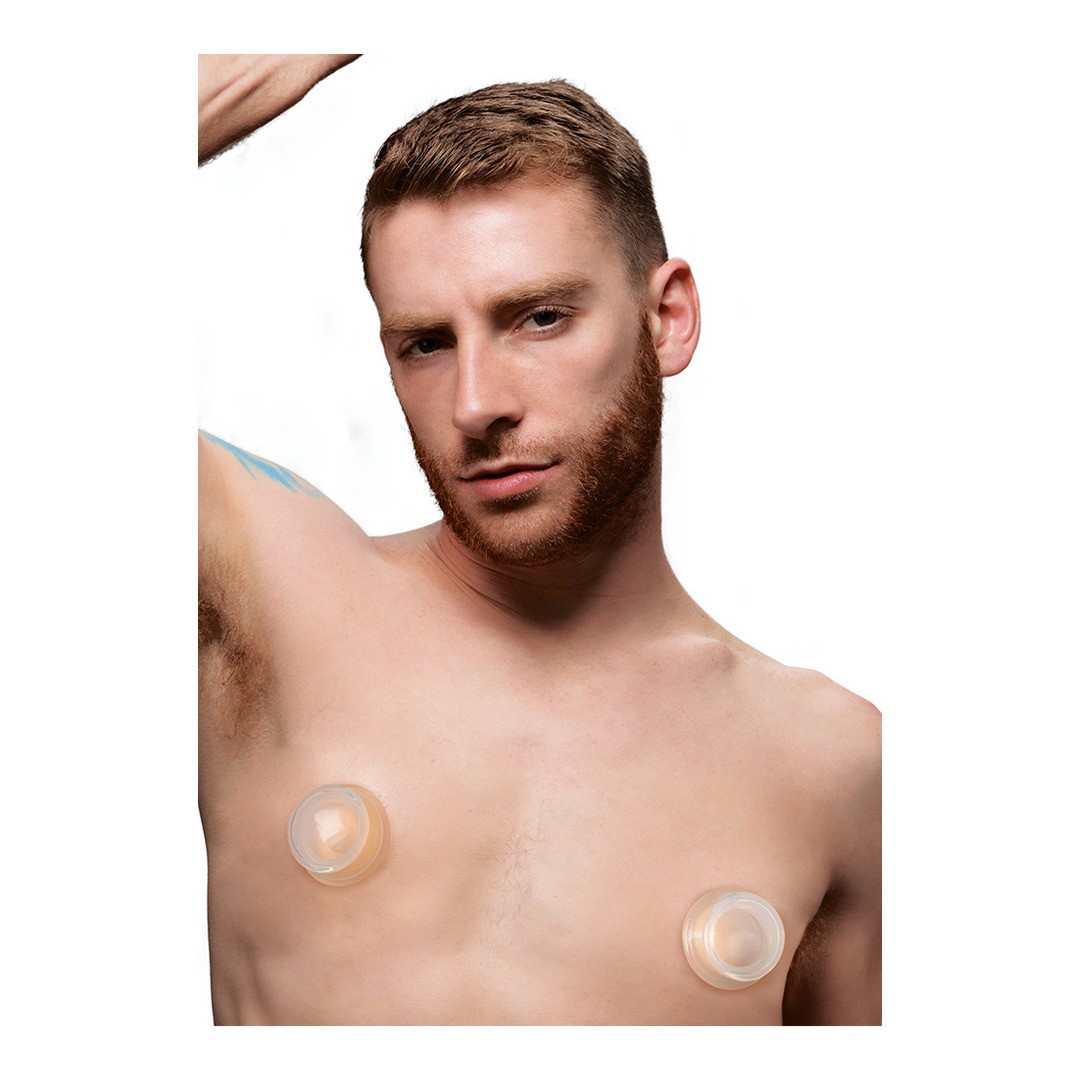 CLEAR PLUNGERS - SILICONE NIPPLE SUCKERS - S