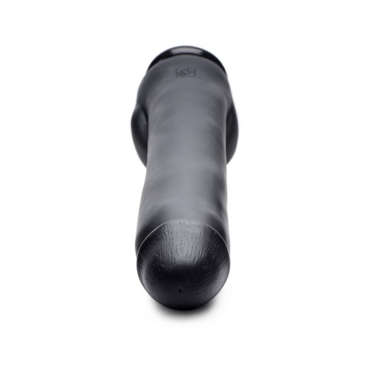 THE MASTER - DILDO WITH SUCTION CUP - BLACK