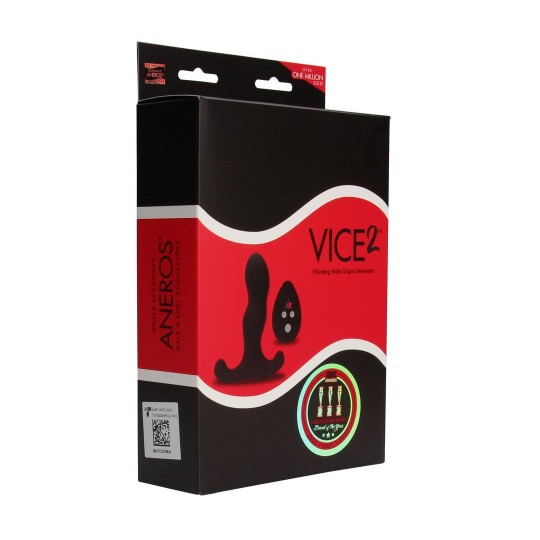 VICE 2 - VIBRATING MALE G-SPOT STIMULATOR - BLACK