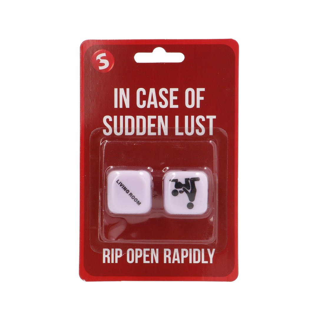 IN CASE OF SUDDEN LUST - SEX DICE