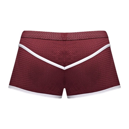 MINI SHORT - L - BURGUNDY