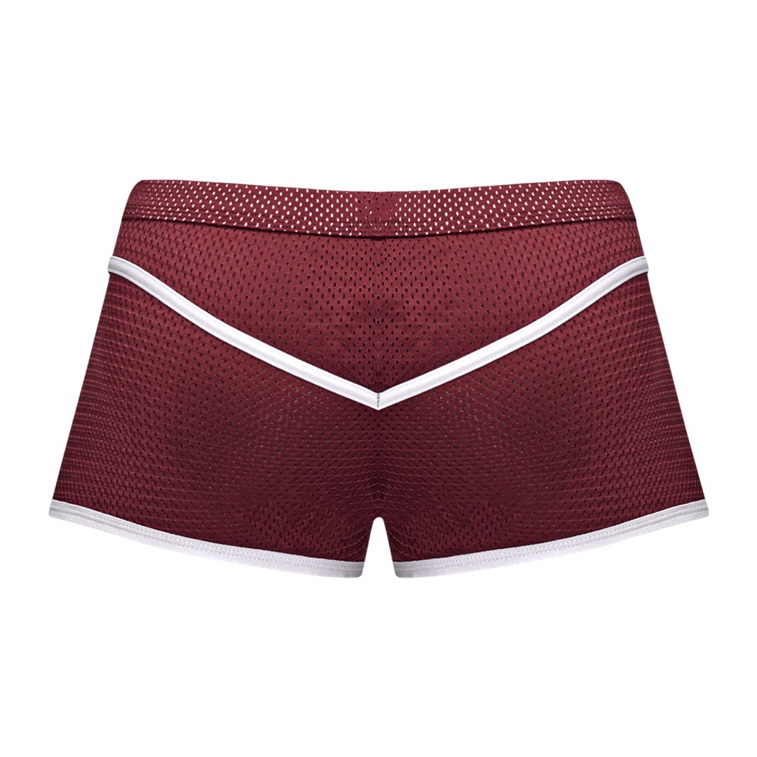 MINI SHORT - L - BURGUNDY