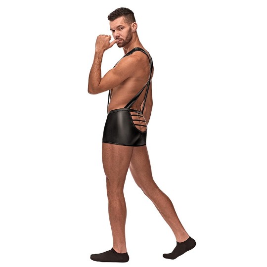 BACK SINGLET NOIR MALE POWER