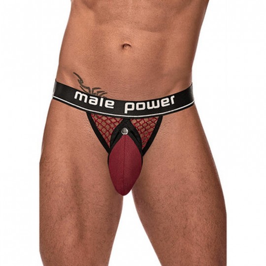 COCK RING JOCK BURGUNDY