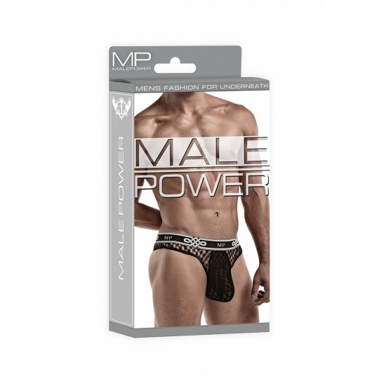 TANGA LO RISE PRETA MALE POWER