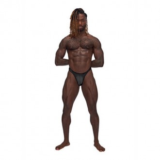 TANGA BARELY THERE BONG NEGRO MALE POWER