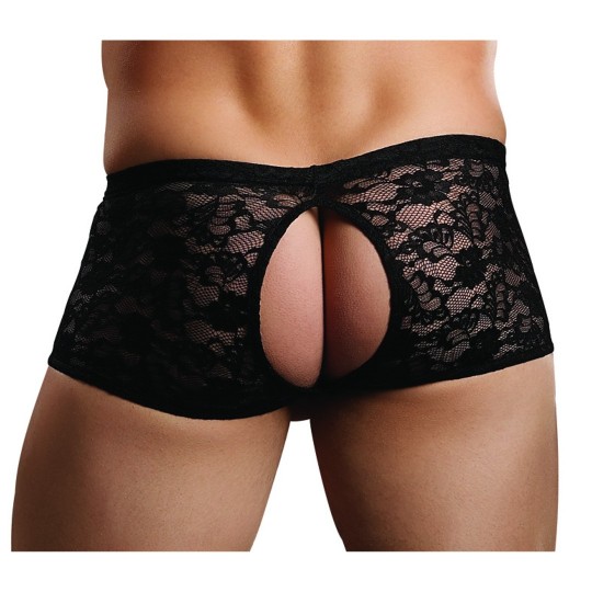 CROTCHLESS PANTY BLACK