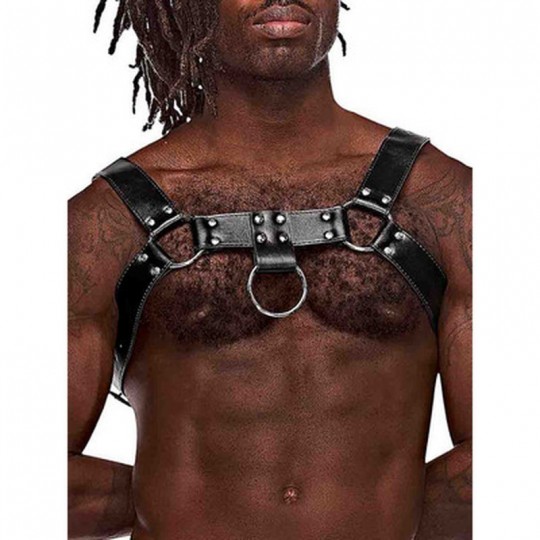 RAM - IMITATION LEATHER HARNESS BLACK