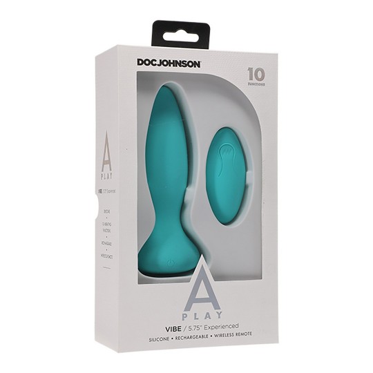 VIBE - ADVANCED SILICONE ANAL PLUG WITH REMOTE CONTROL