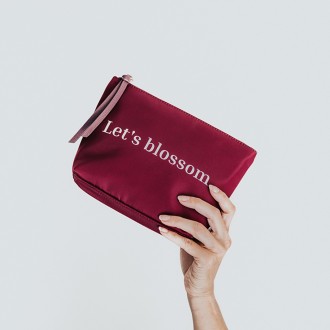 LET\'S BLOSSOM - POUCH - PURPLE