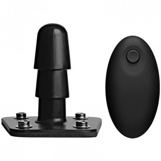 VIBRATING PLUG WITH WIRELESS REMOTE CONTROL