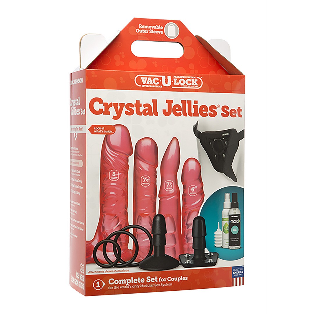 CRYSTAL JELLIES SET