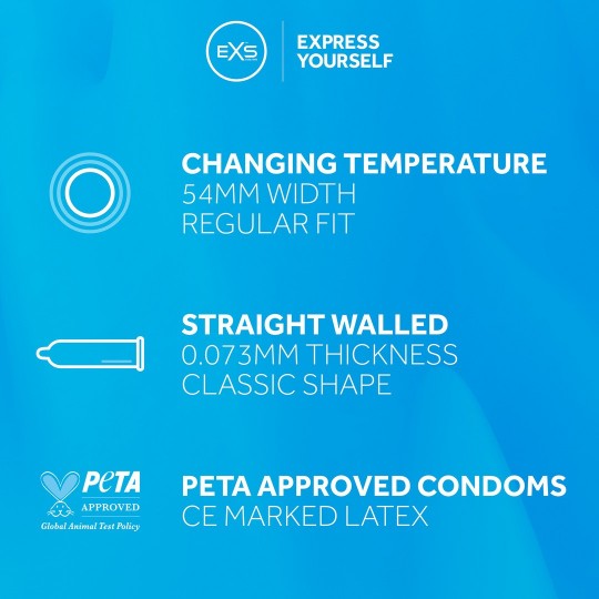 EXS COOLING - CONDOMS - 12 PIECES