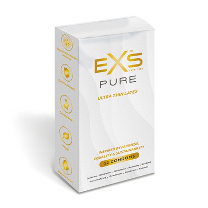 EXS PURE - CONDOMS - 12 PIECES