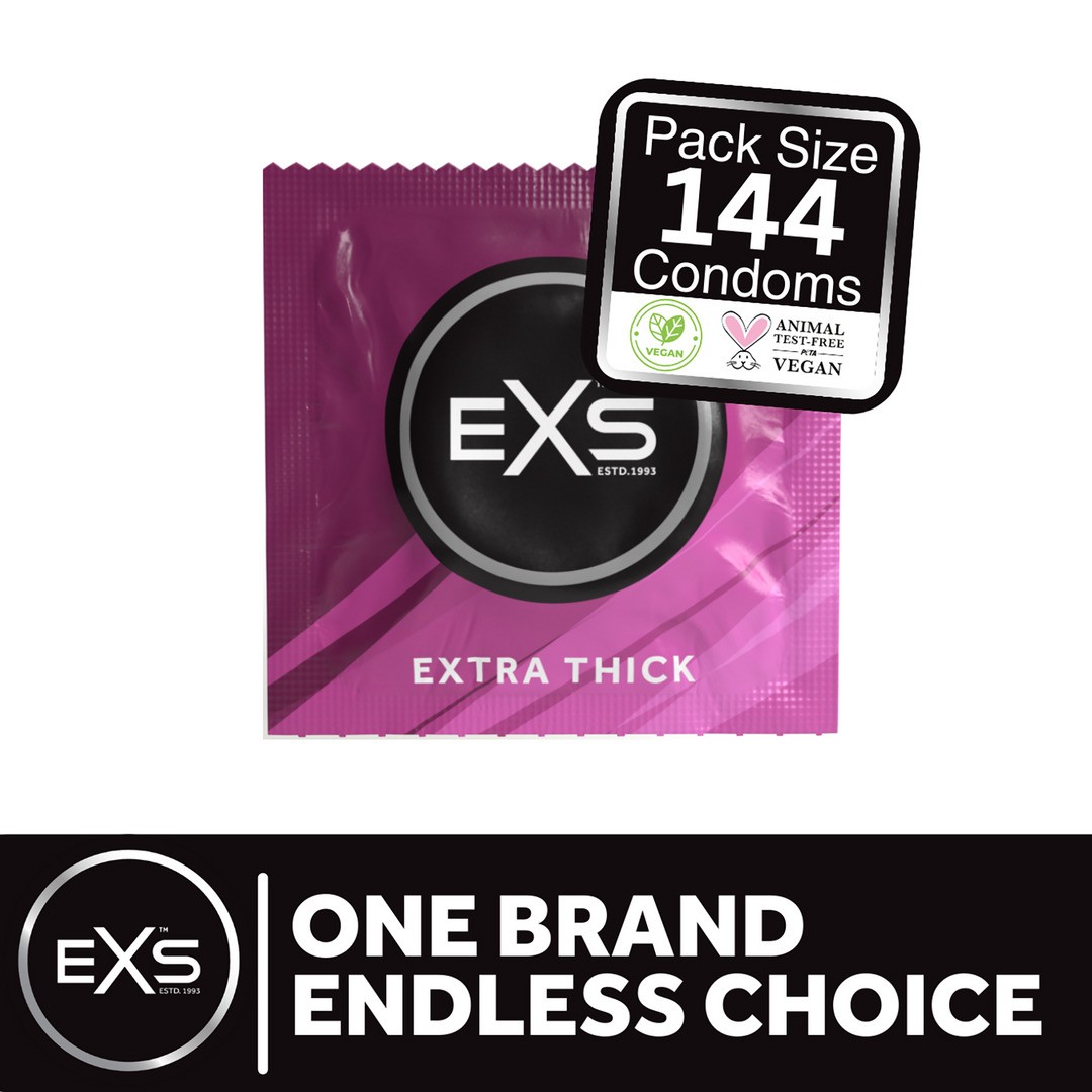 EXS EXTRA THICK - CONDOMS - 144 PIECES