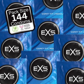 EXS REGULAR - CONDOMS - 144 PIECES