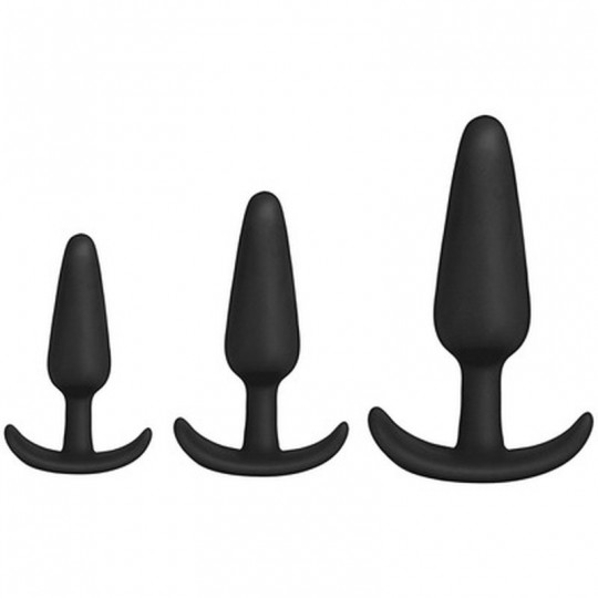 NAUGHTY 1 - BUTT PLUG TRAINER SET