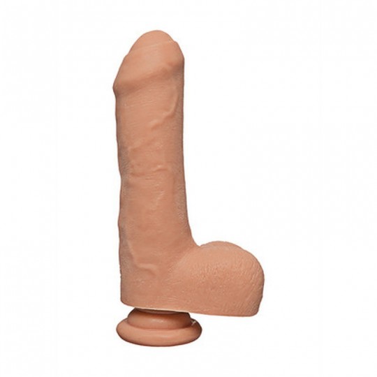 UNCUT D - REALISTIC ULTRASKYN DILDO WITH BALLS - 7 / 18 CM