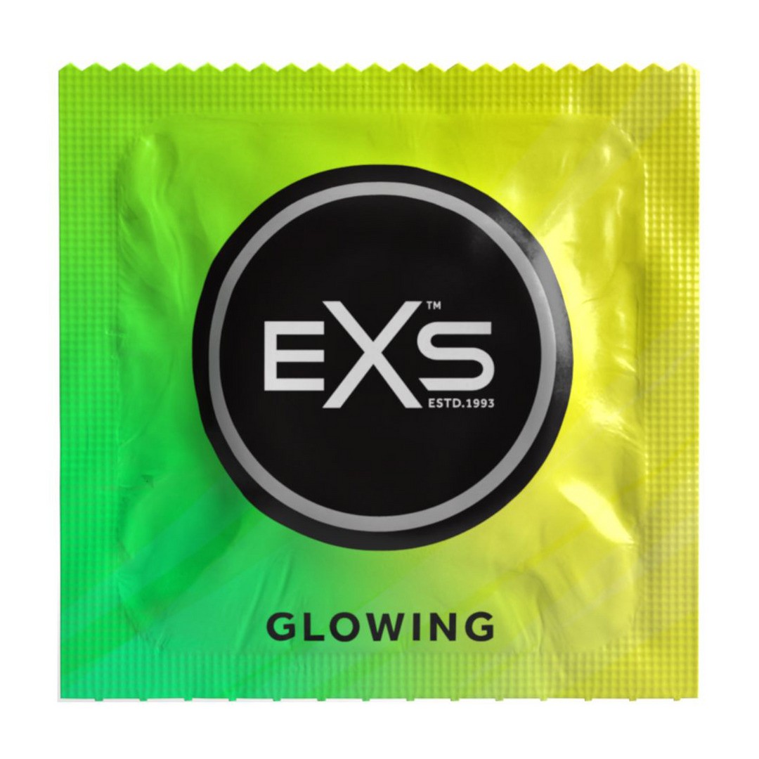 EXS GLOW - CONDOMS - 3 PIECES