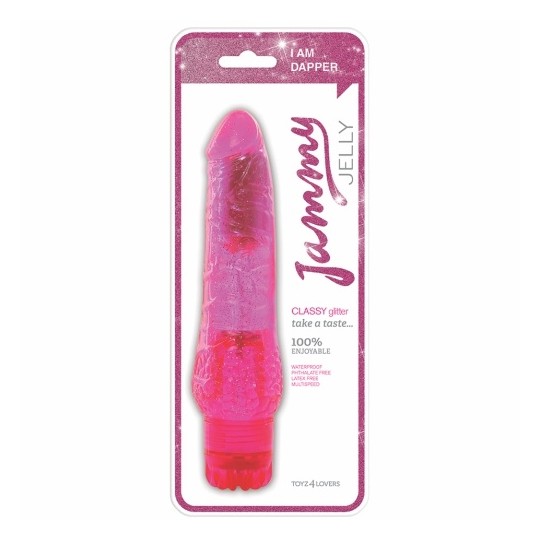 VIBRADOR JAMMY JELLY CLASSY GLITTER