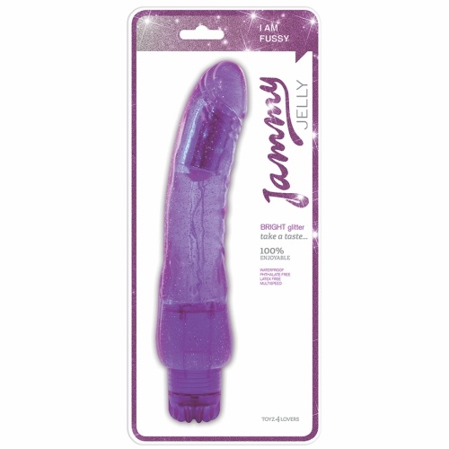 JAMMY JELLY BRIGHT GLITTER VIBRATOR