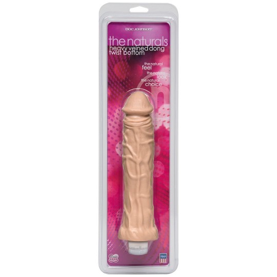 REALISTIC HEAVY VEINED DILDO - 8 / 20 CM