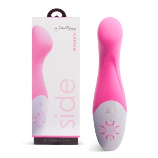 VIBRADOR RECARGABLE TOUCH SIDE MAGENTA 