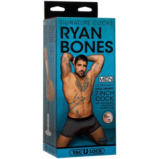 RYAN BONES - REALISTIC ULTRASKYN DILDO - 7 / 18 CM