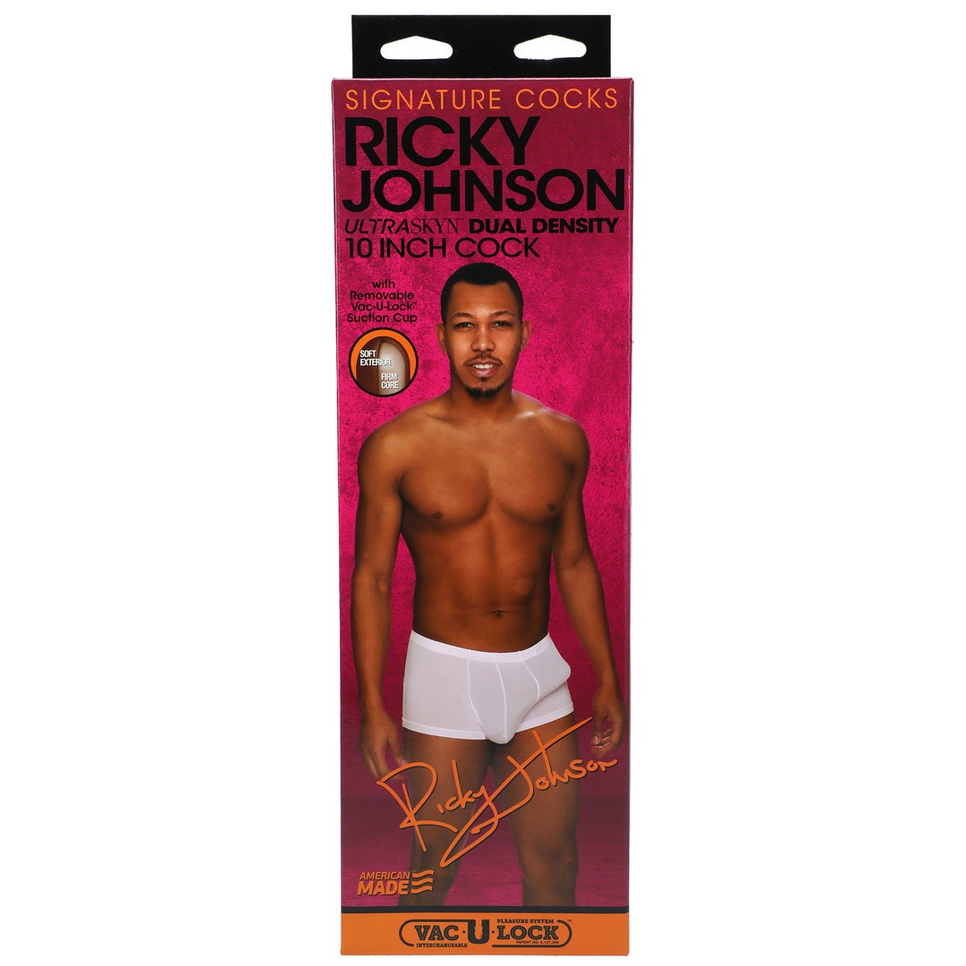 RICKY JOHNSON - REALISTIC ULTRASKYN DILDO - 10 / 25 CM