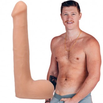 OLIVER FLYNN - REALISTIC ULTRASKYN DILDO - 10 / 25 CM - VANILLA