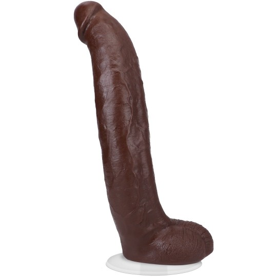 BRICKZILLA - REALISTIC ULTRASKYN DILDO - 13 / 33 CM - CHOCOLATE