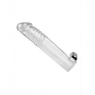 CLEAR SENSATIONS - VIBRATING PENIS SLEEVE WITH BULLET