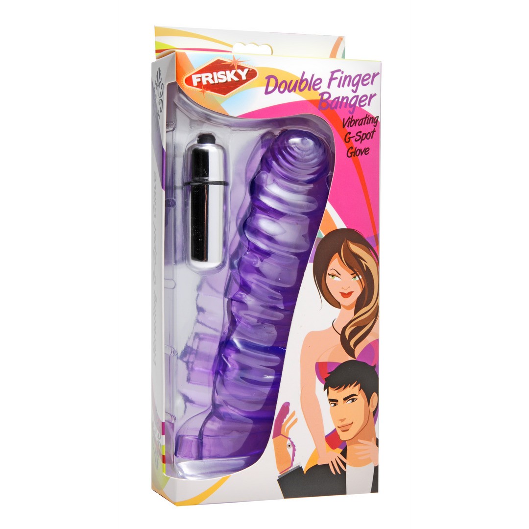 DOUBLE FINGER BANGER - VIBRATING G-SPOT GLOVE