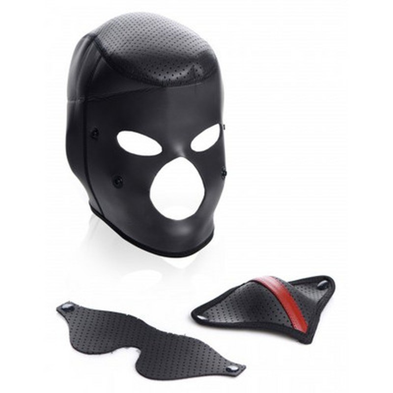 SCORPION - FACE MASK WITH REMOVABLE BLINDFOLD AND MOUTH MASK