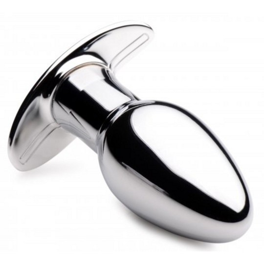 CHROME BLAST - RECHARGEABLE BUTT PLUG - SMALL