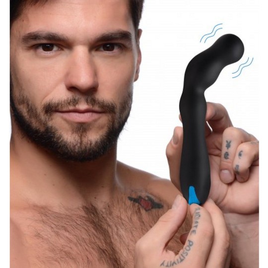 PROSTATE VIBRATOR WITH SILICONE BEADS