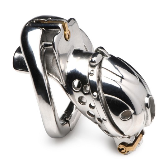 DELUXE LOCKABLE CHASTITY CAGE