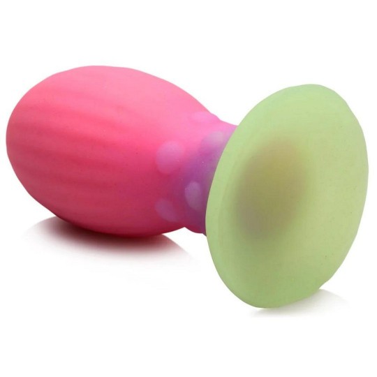 XENO EGG - GLOW IN THE DARK - SILICONE EGG - PINK