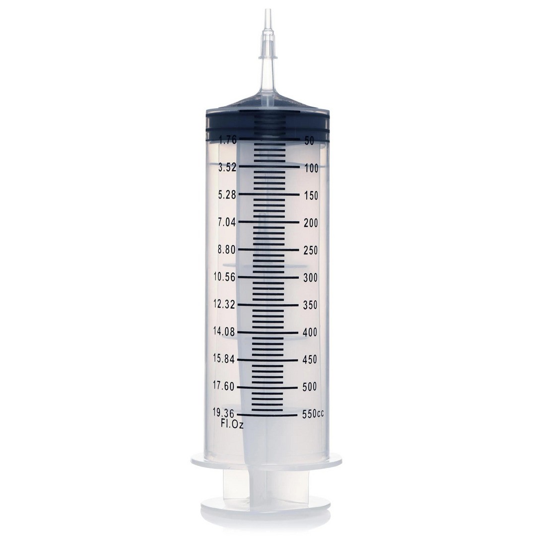 SYRINGE WITH TUBE - 550 ML