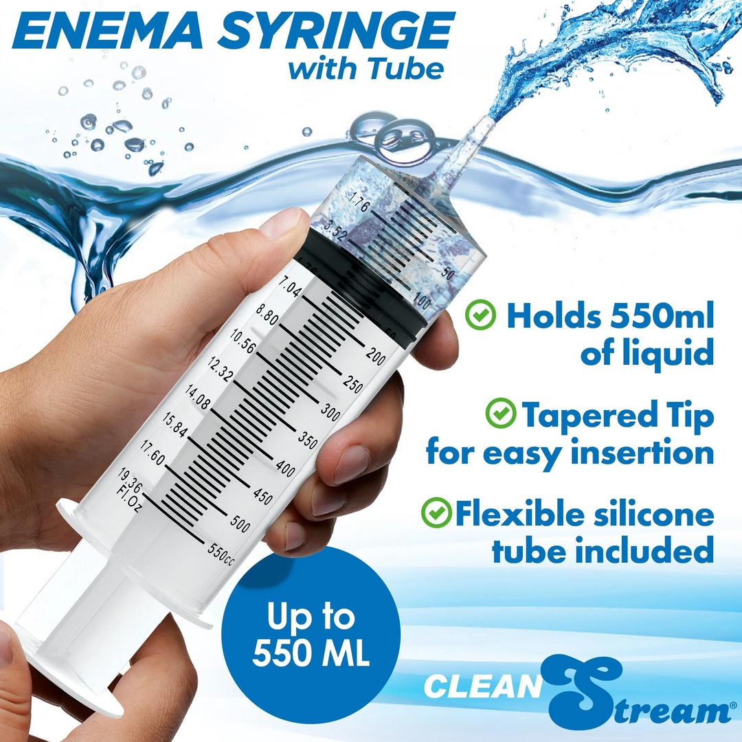 SYRINGE WITH TUBE - 550 ML