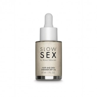SLOW SEX - SHIMMERING DRYING OIL FOR HAIR AND SKIN - 1 FL OZ / 30 ML