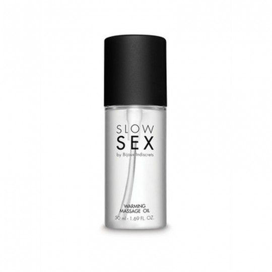 SLOW SEX - WARMING MASSAGE OIL - 1.7 FL OZ / 50 ML