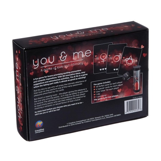 YOU AND ME - SEXY CARD GAME