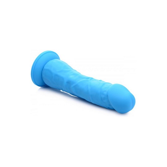 SILICONE DILDO WITHOUT BALLS - 7 / 18 CM