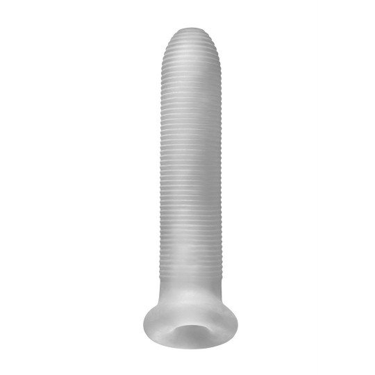 FAT BOY MICRO RIBBED SHEATH - DILDO - 7 / 19 CM