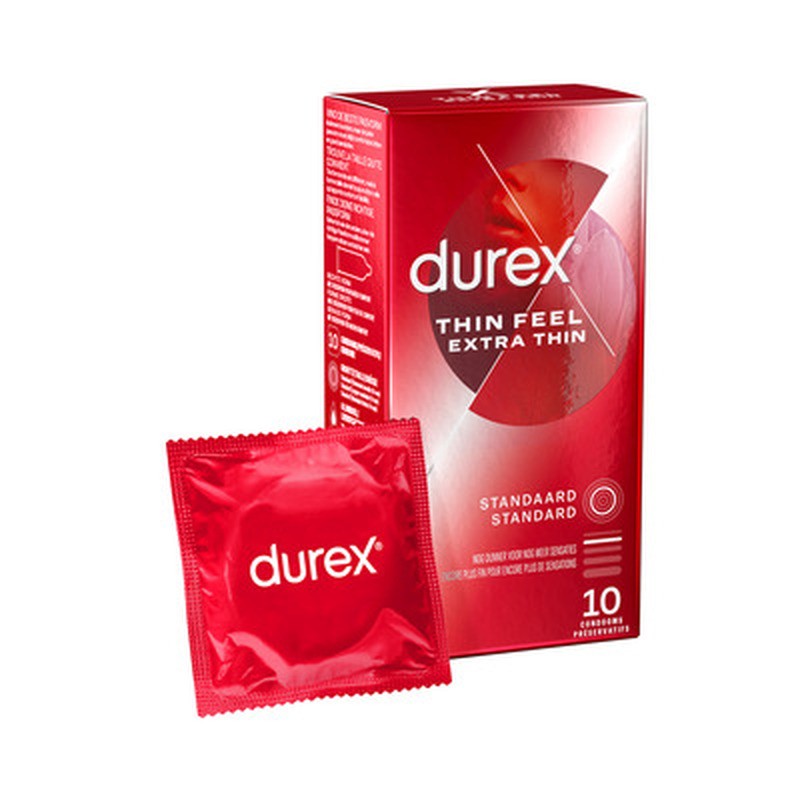 THIN FEEL EXTRA THIN - CONDOMS - 10 PIECES