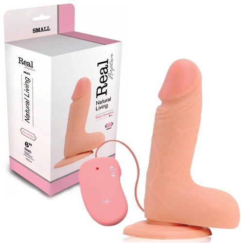 VIBRADOR REALÍSTICO REAL RAPTURE WATER SENSATIONS 6&#039;&#039; BRANCO